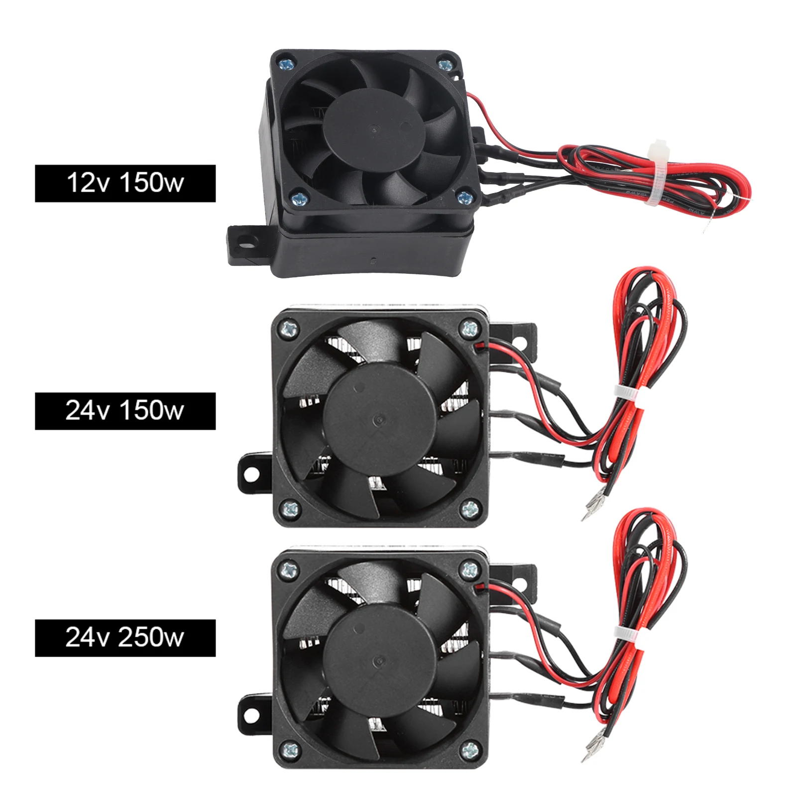 12/24V  PTC Air Heater Constant Temperature Fan Car Heater Small Space Heating Incubator