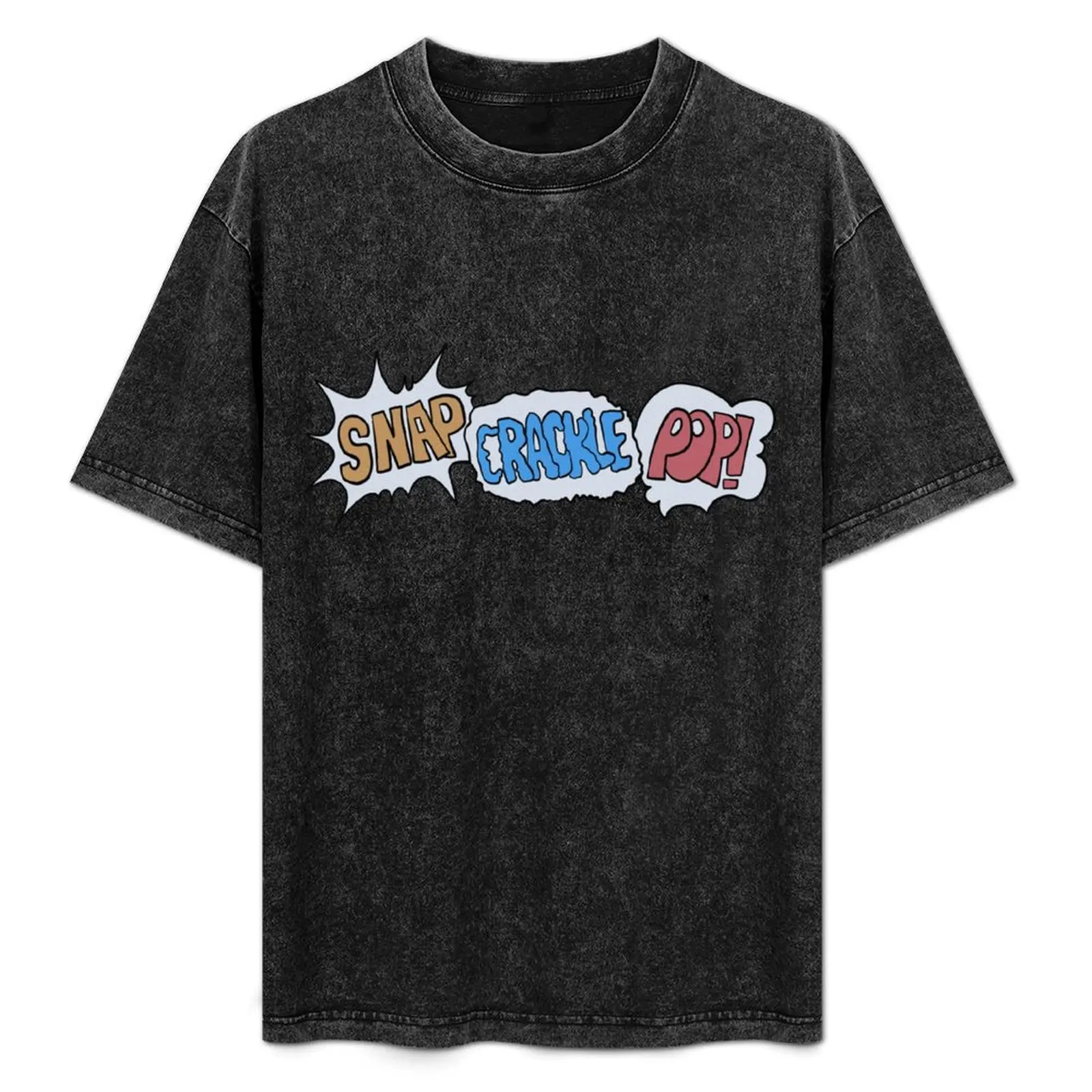 

Snap Crackle Pop! T-Shirt Sporty Breathable Short Sleeve T-Shirt