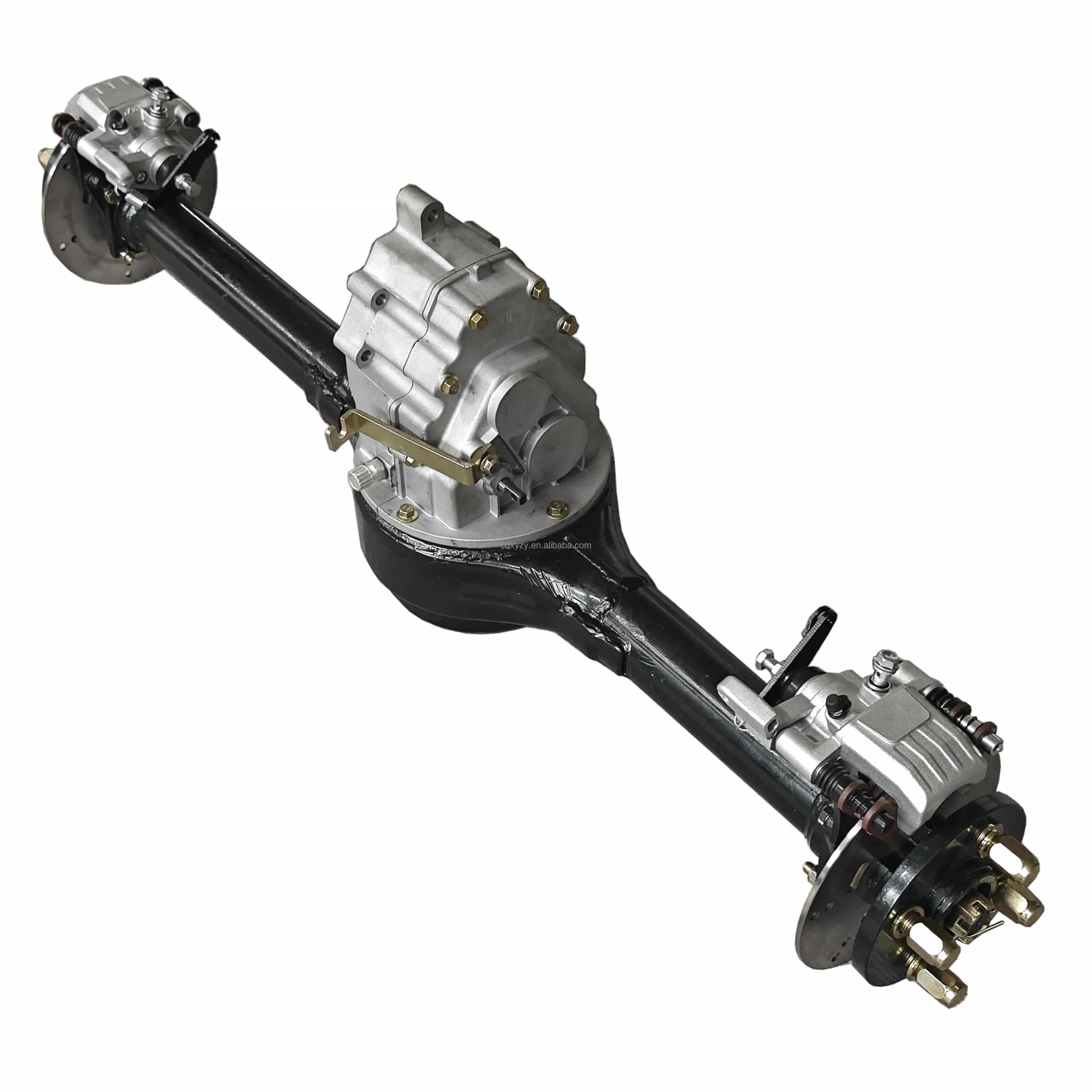 60V-72V Electric Motor with Disc Brake Rear Differential Axle DC BL Motor Low Speed Rear Axle for Electric Tricycle