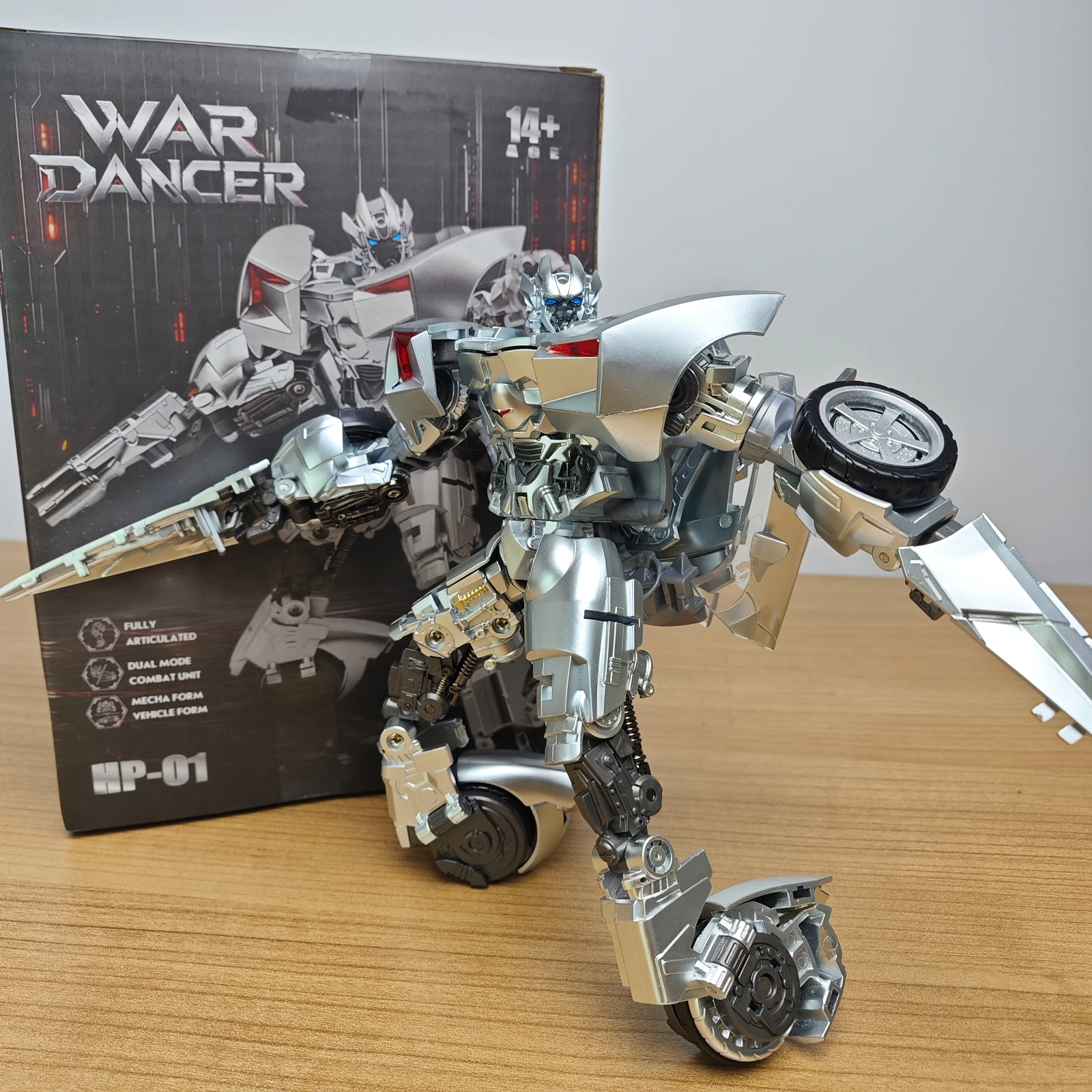 Jouets transformables Sideswipe HP-01 War Dancer SS-29 KO HP01 Style MPM Échelle 16,5 cm de hauteur