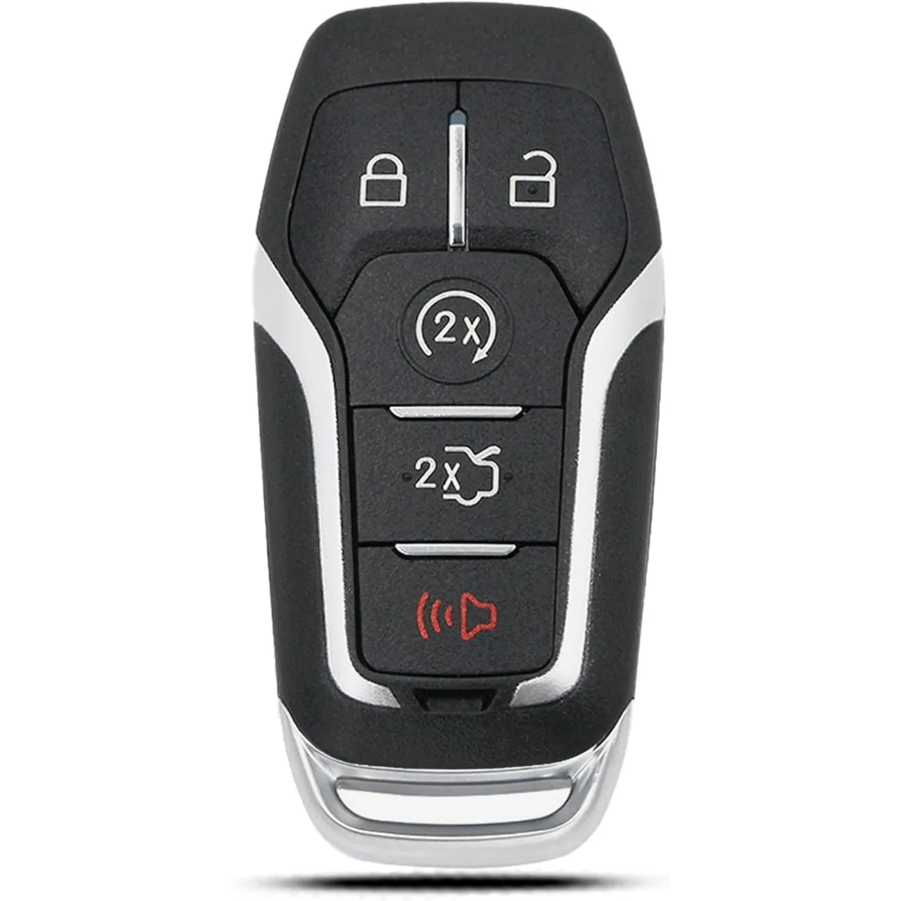 Car Remote Key Fob Shell Case Cover 5 Button Keyless For Ford Explorer Edge Fusion Mustang EXPLORER 2015-17 For Lincoln MKX MKZ