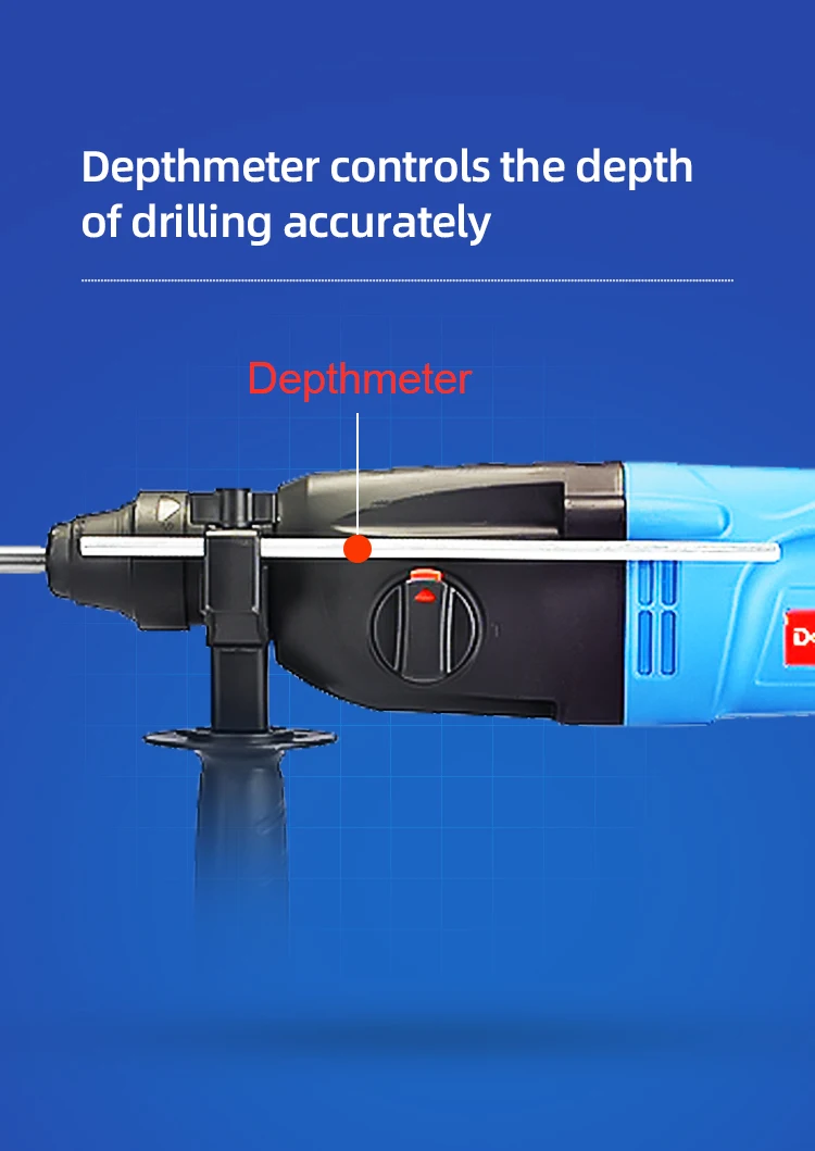 DongCheng In Stock 800W 26mm Electric Rotary Hammer Drill