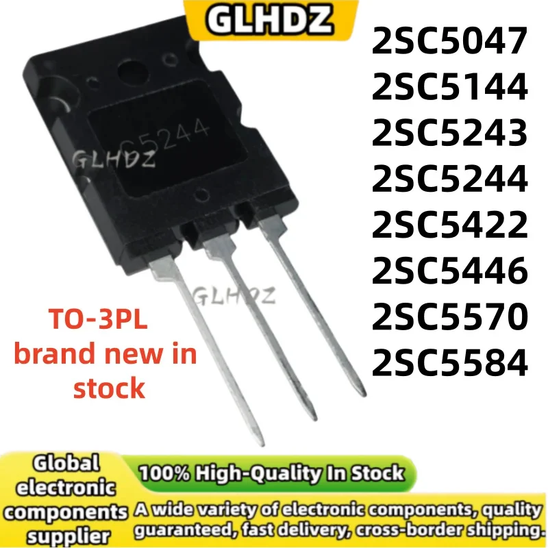 TO-3PL 5UNITS 2SC5047 2SC5144 2SC5243 2SC5244 2SC5422 2SC5446 2SC5570 2SC5584 NEW spot goods