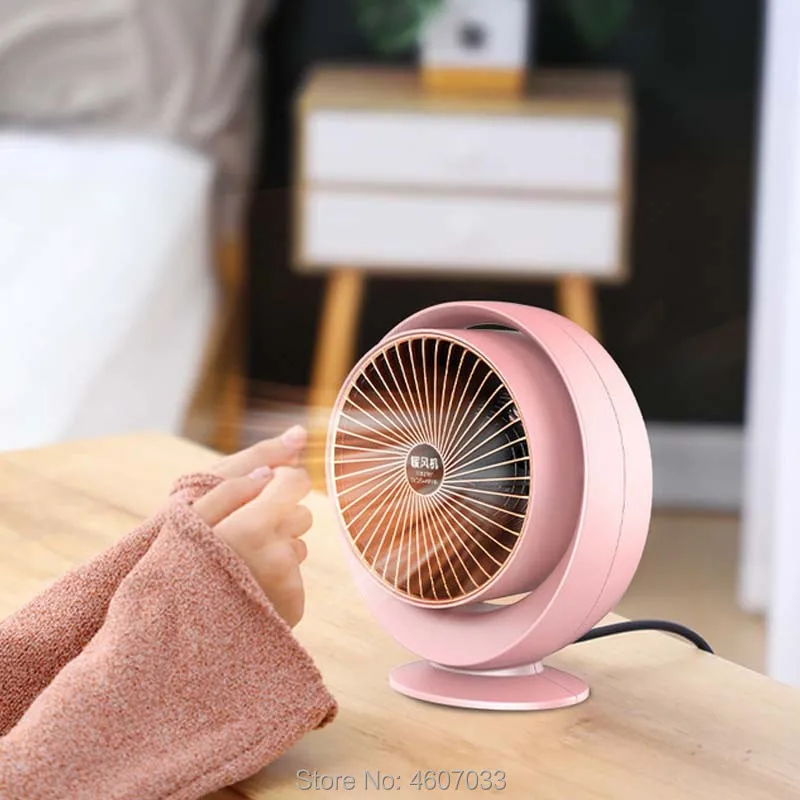 

Mini Portable Electric Space Heater Home Office Desktop Warm Air Heater Warmer Fan Silent Fast Heat Student dormitory