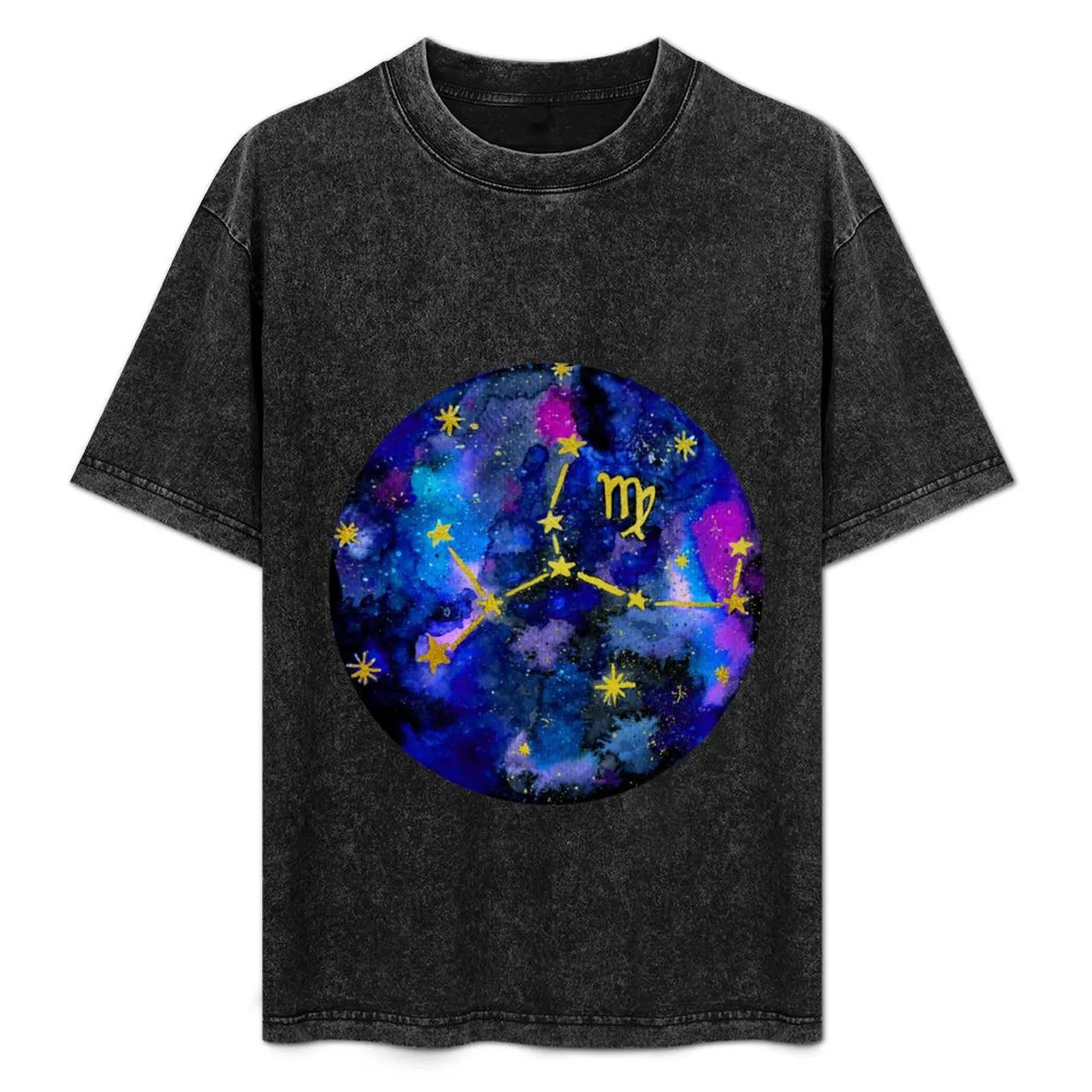 

Virgo Constellation T-Shirt Casual Everyday Short Sleeve T-Shirt