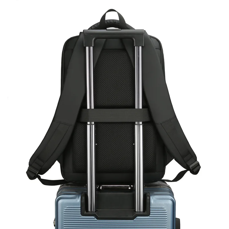 College Student Backpack Men's Premium Sense Backpack Business Commuter Travel Bag Large Capacity Computer Bag