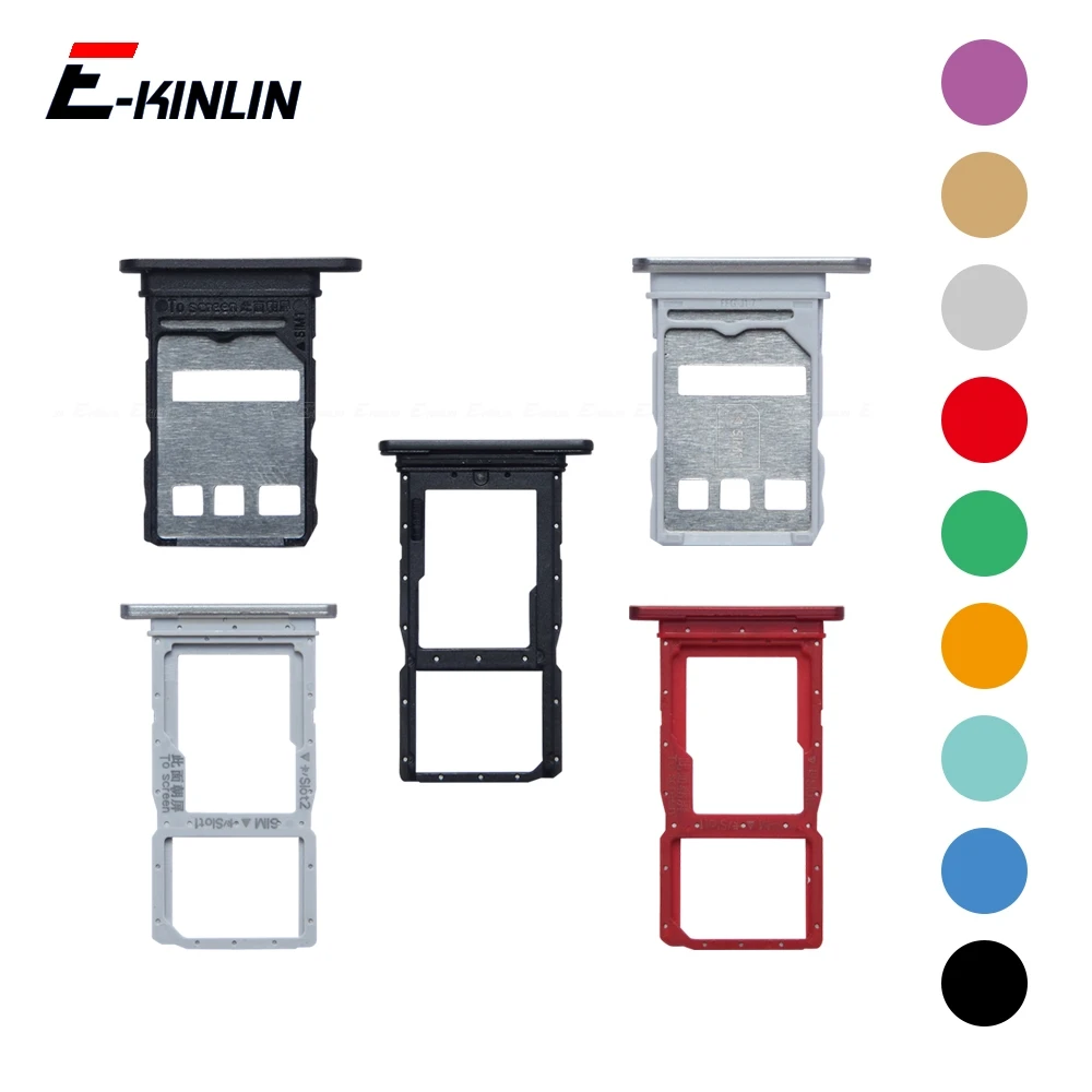 

Разъем для SIM-карты Micro SD, адаптер, контейнер, разъем, держатель, слот для чтения лотка для HuaWei Honor 70 Pro Plus Lite 5G