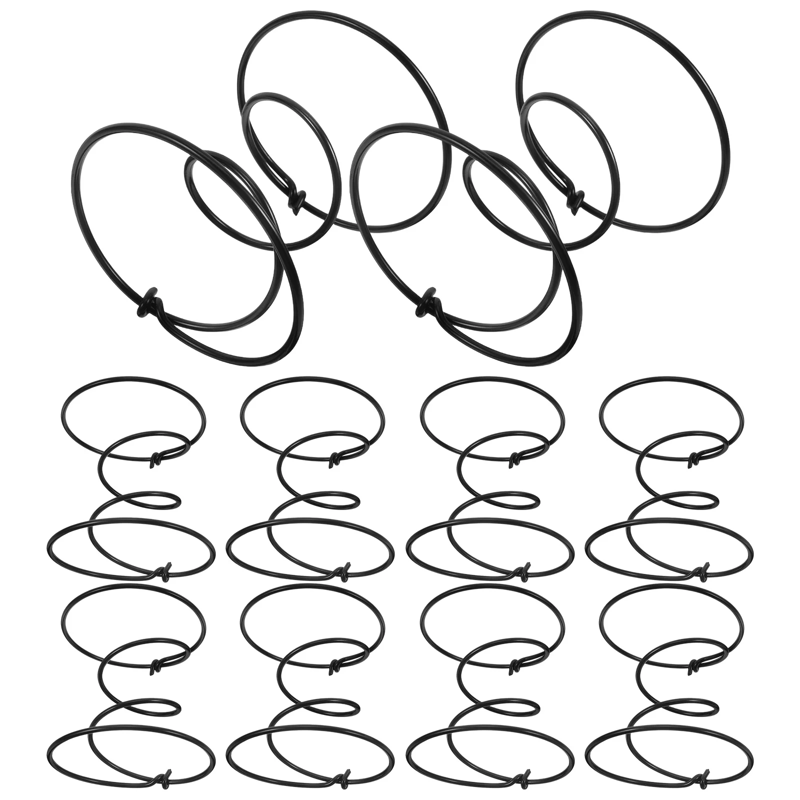 

10pcs Sofa Spring High Elasticity Material Easy Installation Black Furniture Parts Couch Clips Replacement Springs