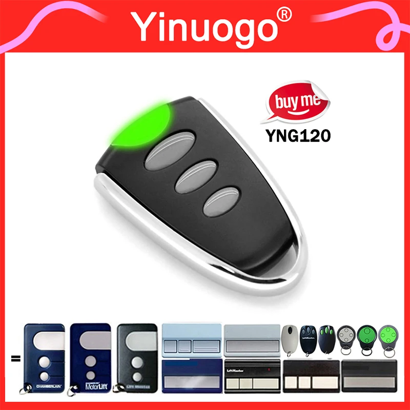 

YNG120 For 94335E 1A5639-7 94334E 94330E 94333E Motorlift 84330E 84333E 84335E 84330EML 84333EML 84335EML Garage Remote Control