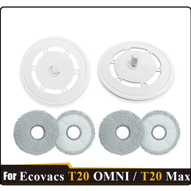 

For Ecovacs Deebot T20 OMNI/T20 Pro Robot Mop Brackets Vacuum Mopping Plate Mop Cloth Mount Holder Replace Spare Parts