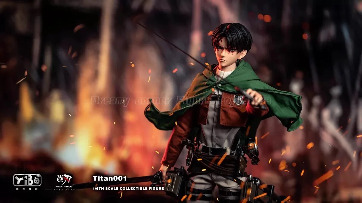 

【In Stock】YIBO TOYS YB-R2013 Attack on Titan Levi Ackerman 1/6 Action Figure