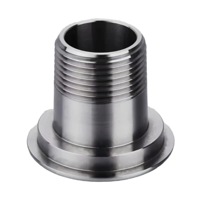 

Customized Metal Parts OEM CNC Machine Tool Parts Manufacturer Stainless Steel External Thread Pipe Fitting Joint