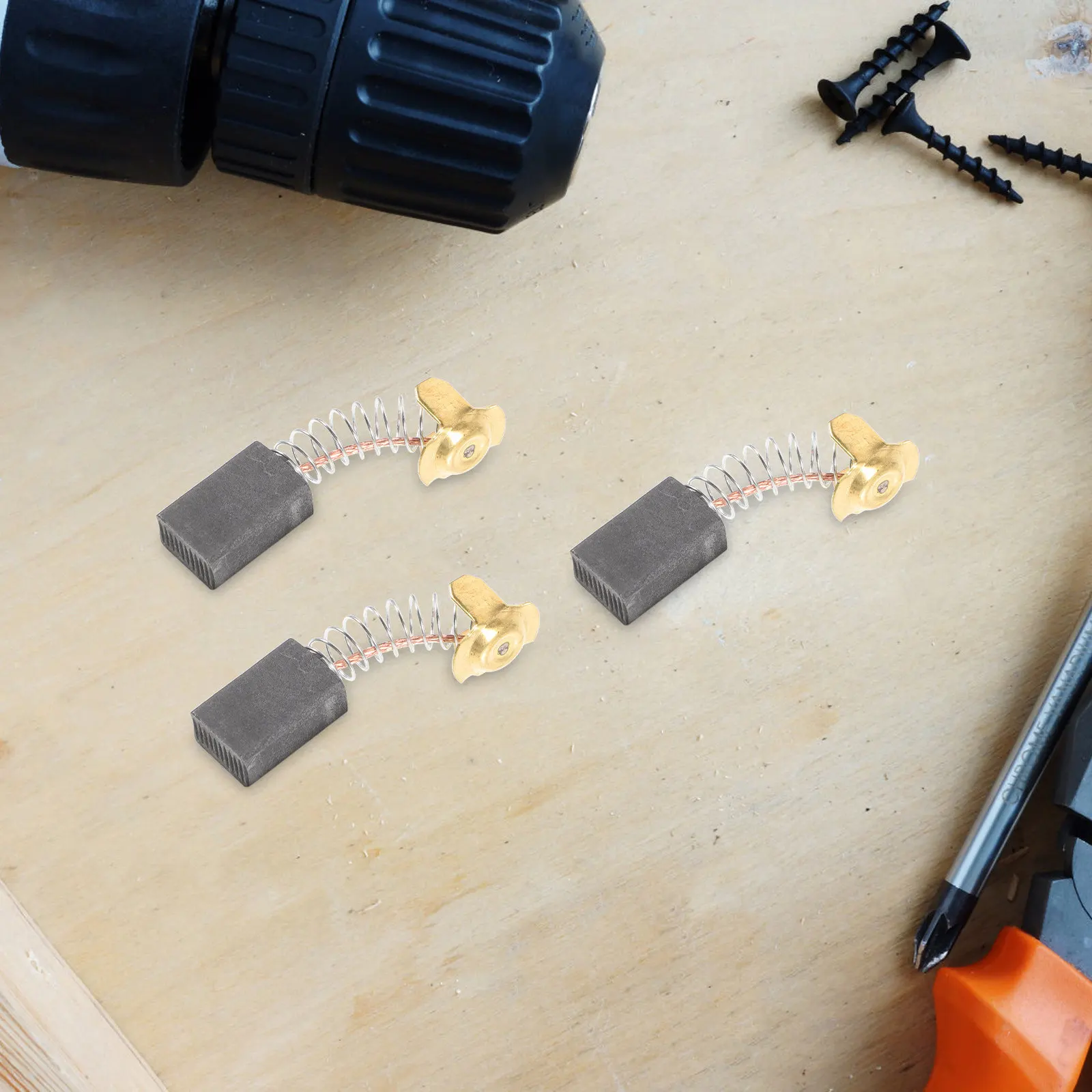 

20pcs Electric Motor Carbon Brushes for Power Tool Accessories Replacement Parts in Drill Angle Grinder Table Saw