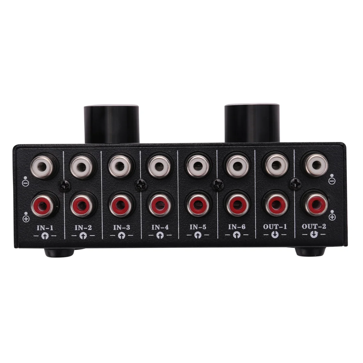 

Switcher 6 in 2 Out or 2 in 6 Out Headphone Speaker Switcher