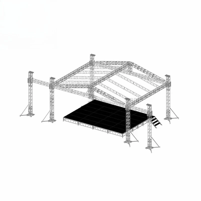 

Adjustable Removable Rectangle Mobile Aluminum Folding Event Modular Assembly Portable Stage Platform