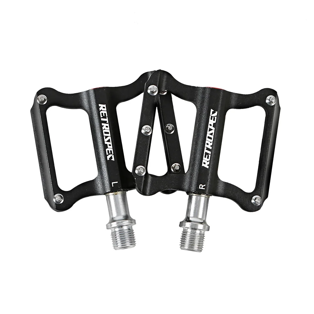 TWITTER-Portable Aluminum Alloy Bicycle Pedal, CNC Bearing, Road Bike Pedal, MTB Bike Accessories, RS-K349, High Quality