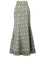 Vintage Gothic Long Skirts Women Punk Fish Tail Skirt New High Waisted Temperament Goth Skirt Festival Party Wear Woman Clothes - Image 4