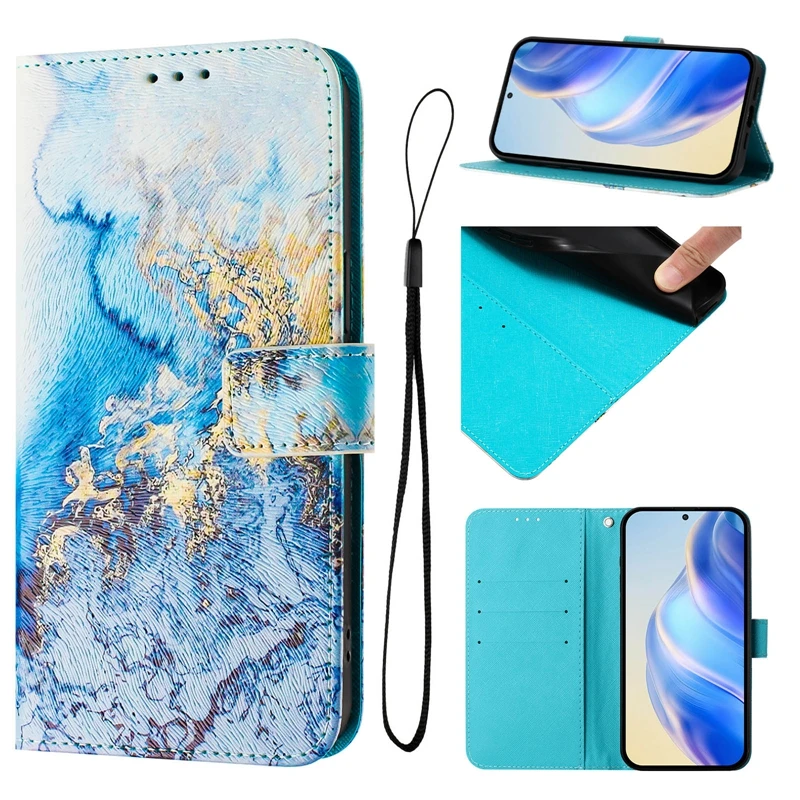 Pop Nubia Air Flip Leather Case On For Funda ZTE Nubia Air Wallet Phone Cover For ZTE Nubia Air Case Cute Panda Painted Pattern