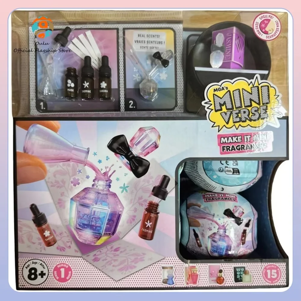 Miniverse Perfume sorpresa en caja – Miniatura misteriosa para niños