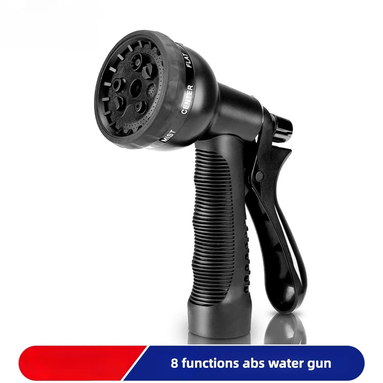 

Garden Hose ABS Water Spray Nozzle with 8Adjustable Watering Patterns,for Watering Plant,Washing Cars,Showering Pets,Outdoor Fun