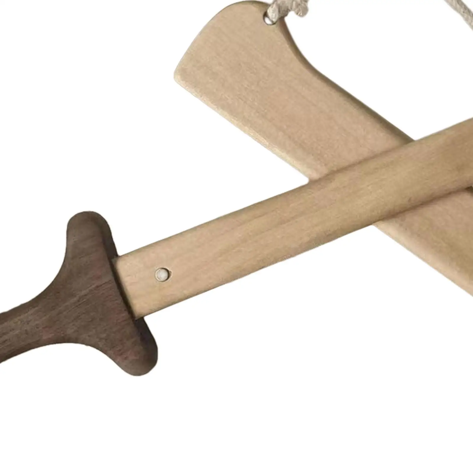 Espada de Madera Ligera para Ejercicios en Interiores y Exteriores, Espada de Juguete de Madera para Niños y Niñas, Disfraz de Edad Media