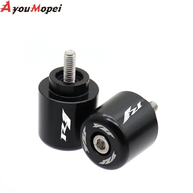 For YAMAHA YZF R1 1998-2023 R1M R1S YZFR1 Motorcycle Handlebar Grips End Weights Plugs
