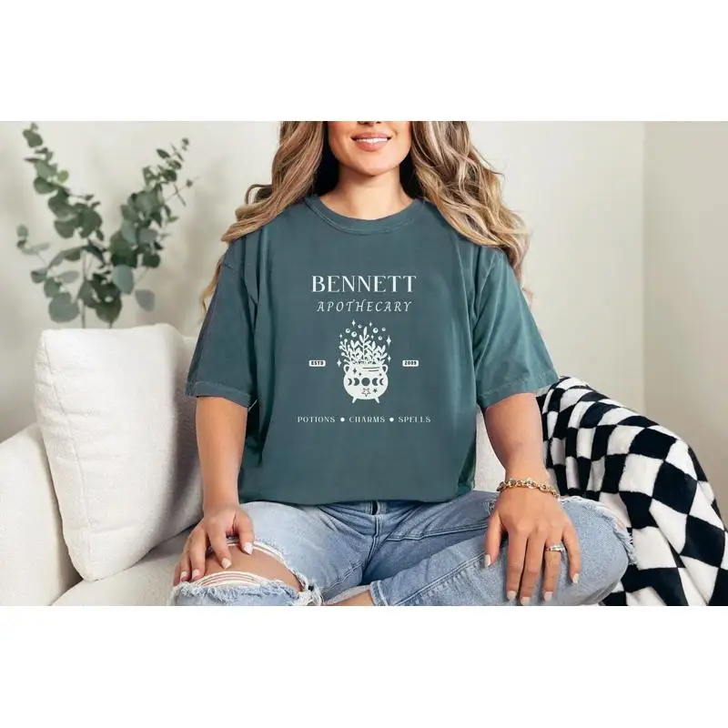 Vamp Diaries shirt Bonnie Bennett T Witchcore Mystic Falls Vampire 2000s TV Fan Merch