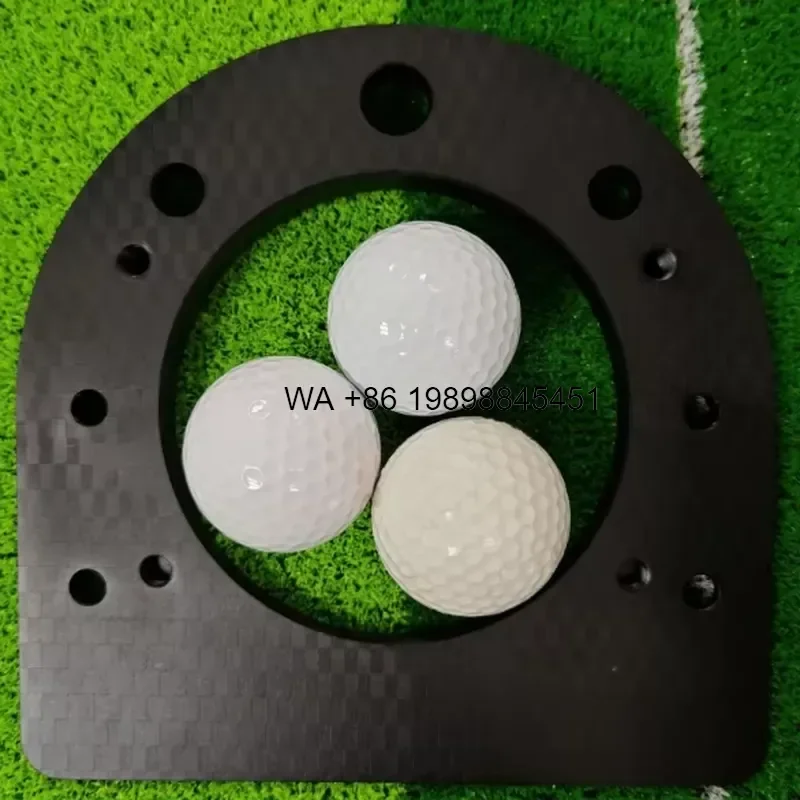 Wmwmnu for Semicircular Metal Putting Trainer Practice Aid for Perfect Green Shots