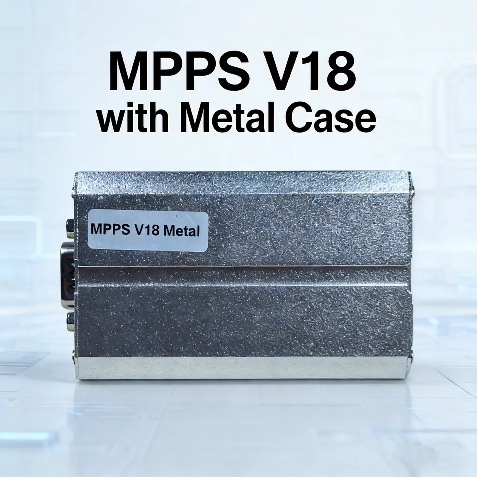 MPPS V18 SMPS Tricore Cable Car Tool EDC16 Metal Box Auto ECU Chip
