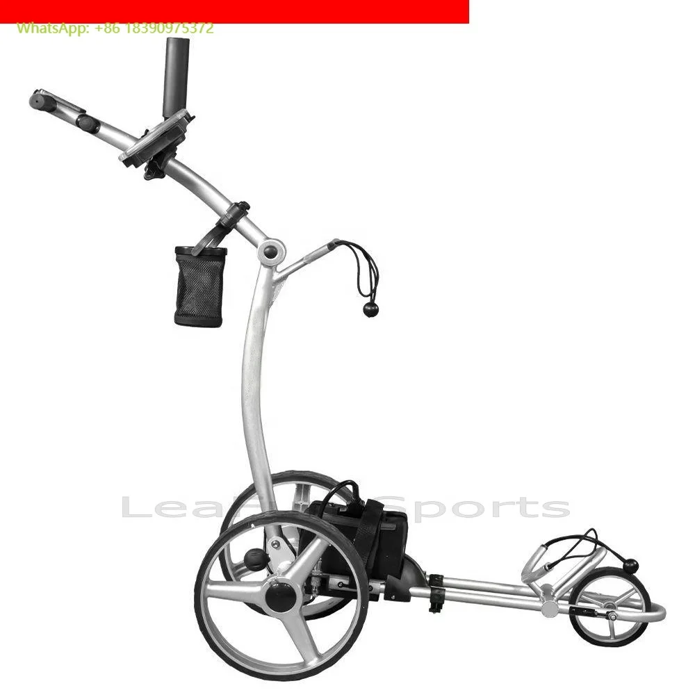 

Europe No1 Sell Electric Golf Trolley With 36 Holes Battery ,Smart Charger With Auto Charger and Free Wheels System
