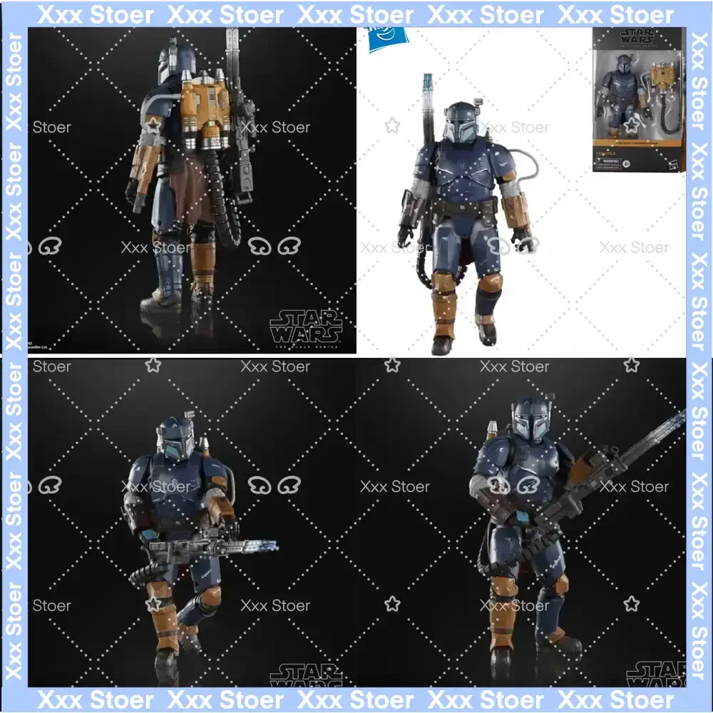 新しいオリジナルアクションフィギュアモデルおもちゃギフトハスブロスターウォーズブラックシリーズマンダロリアンパズヴィズラ