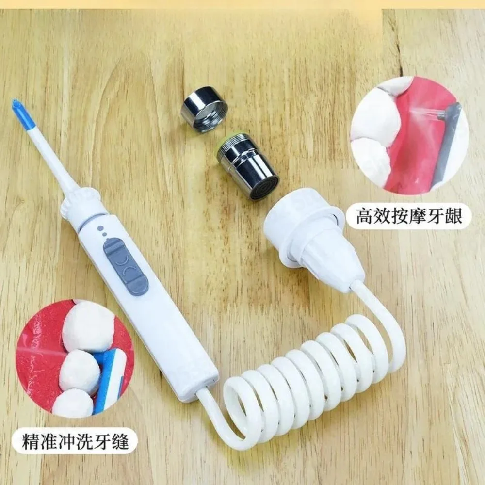Faucet water flosser home dental irrigator water flosser kids adults orthodontic kit set tool