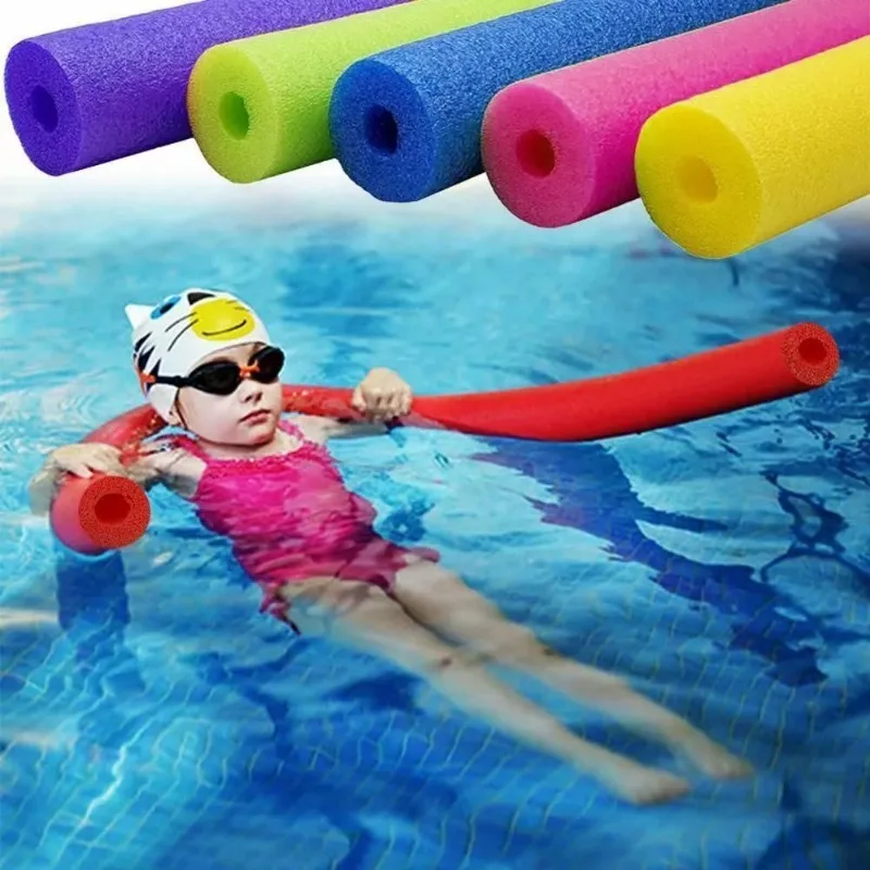 Swimming Pool Noodle Float Aid Swim Noodles Ring Foam Buoyancy Stick Useful For Kids Adult Pool Play Outdoor Accessories