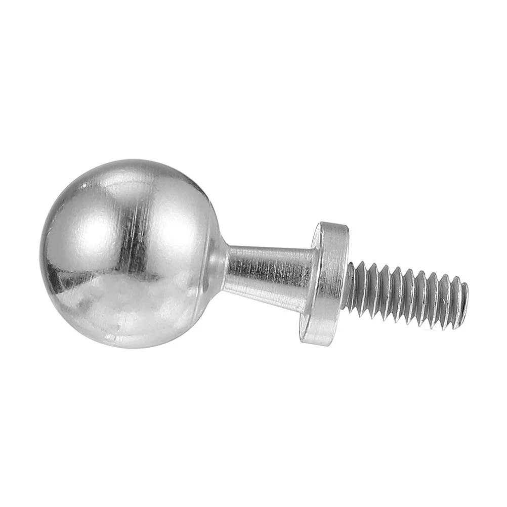 Vite a sfera per treppiede per fotocamera in acciaio da 1 pezzo Sostituzione durevole per vite a testa di base con staffa per piastra a sgancio rapido per treppiede