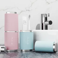 Travel Portable Toothbrush Storage Box Organizer Case Toothbrush Toothpaste Holder Dust Proof Bathroom Accessories