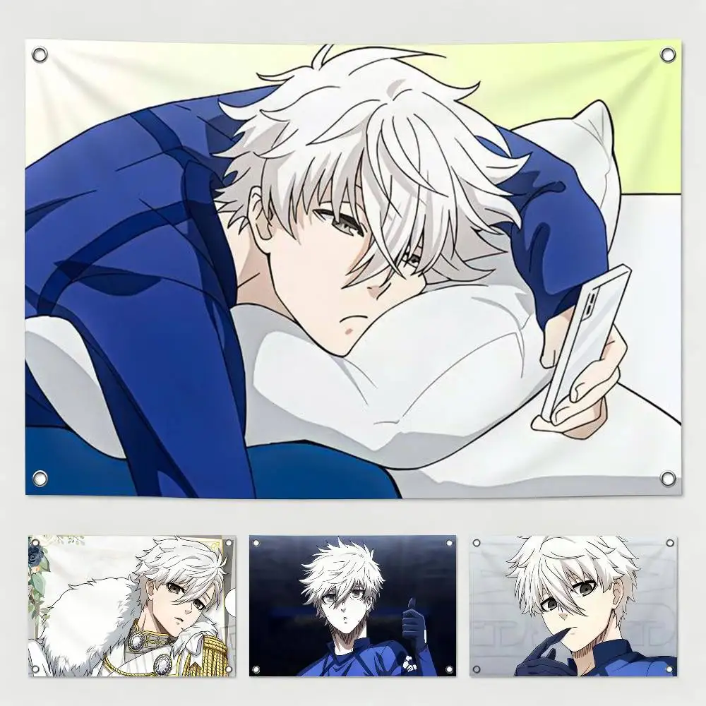 Nagi Seishiro  Flag Suitable For Party Club Outdoor Interior Wall Decoration Banner Fans Gift