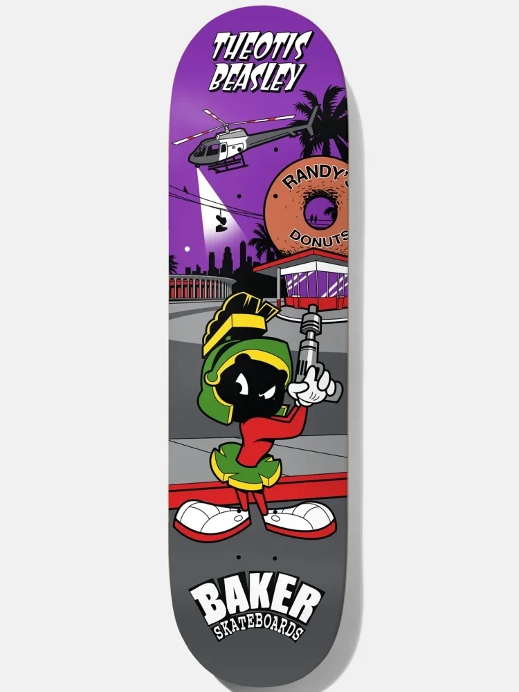 

BAKER SKATEBOARDS Stylish Maple Wood Design A Great Urban Commuter for Beginners Pros Premium Non-slip Surface Super Durable