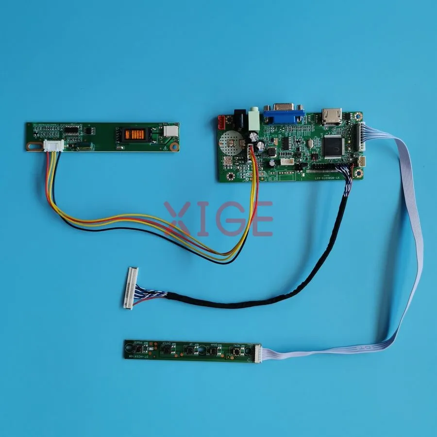 For CLAA154WA03 CLAA154WA05 CLAA154WA04 CLAA154WA01 Controller Drive Board DIY Kit 1-CCFL HDMI+VGA 1280x800 LVDS 30-Pin 1280*800