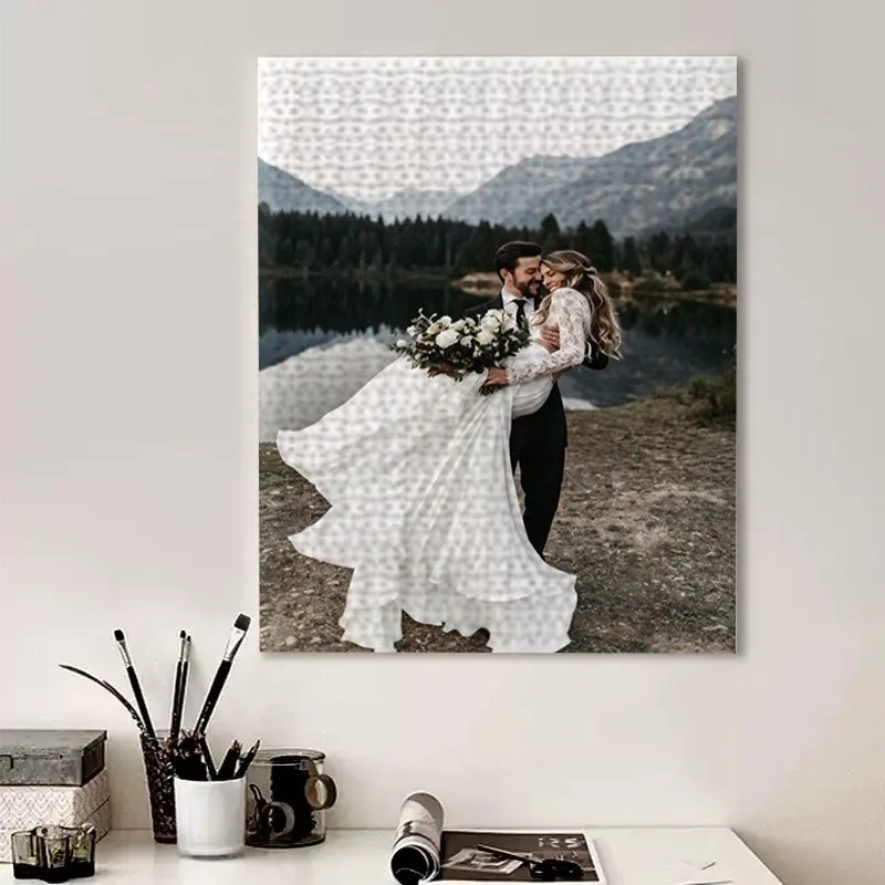 35/300/500/1000pcs Personalized Custom Photo Puzzle Wedding Photos Funny Adult Leisure Toys Gift