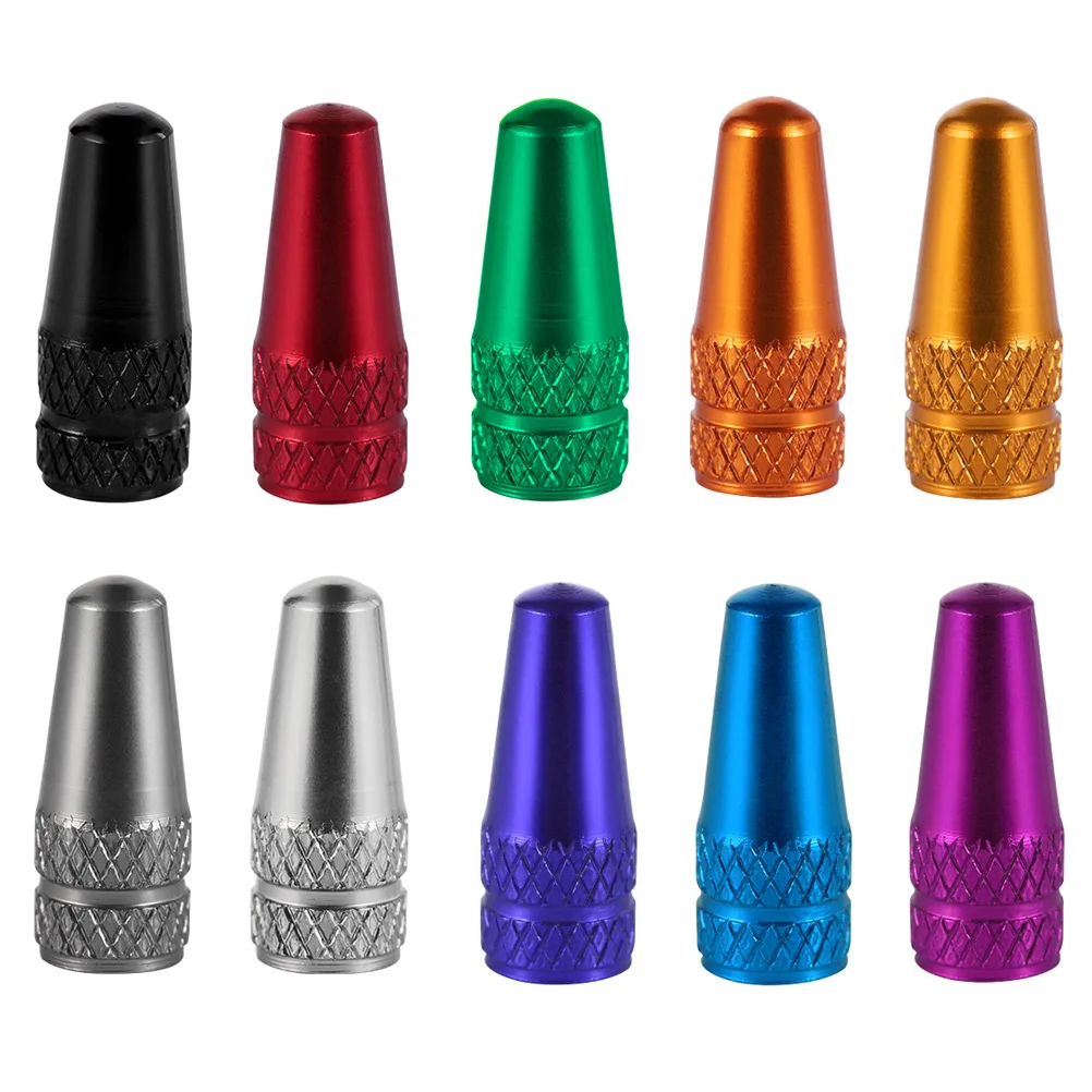 

30 Pcs Valve Cap Bike Tire Decorations Dust Cover Aluminum Alloy Accessories Caps
