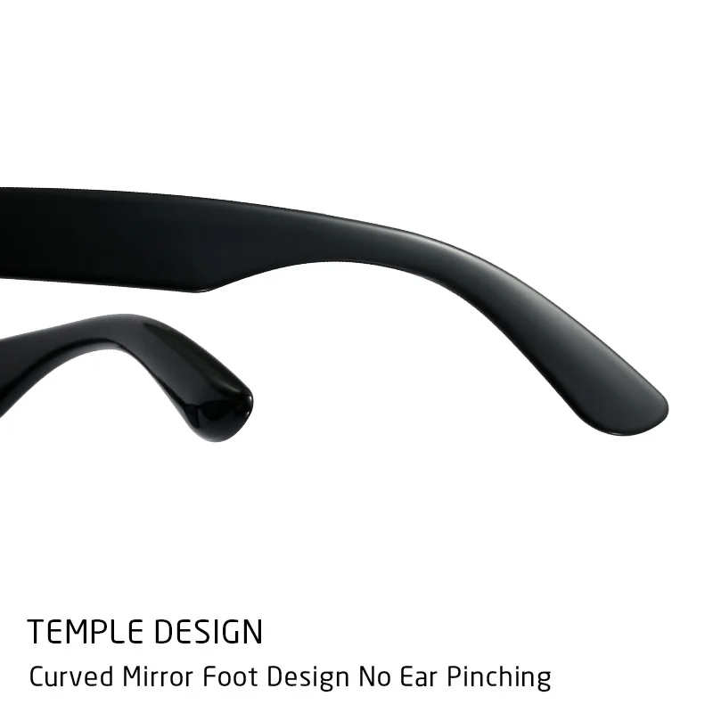 CRIXALIS Polarisierte Sonnenbrille für Damen, Sonnenbrille für Herren, 80er-Jahre-Retro-Stil, quadratisch, UV400 – Detail 7