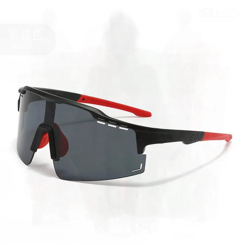 

Спортивные велосипедные солнцезащитные очки унисекс в полуоправе, ветрозащитные лыжные очки для альпинизма, материал ПК, очки со сменными линзами для взрослых