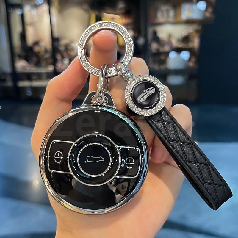 Soft TPU Car Remote Key Case Cover For Mercedes Benz SMART Fortwo 1 BRABUS 1 SMART 2022 2023 Shell Fob Holder Bag Accessories