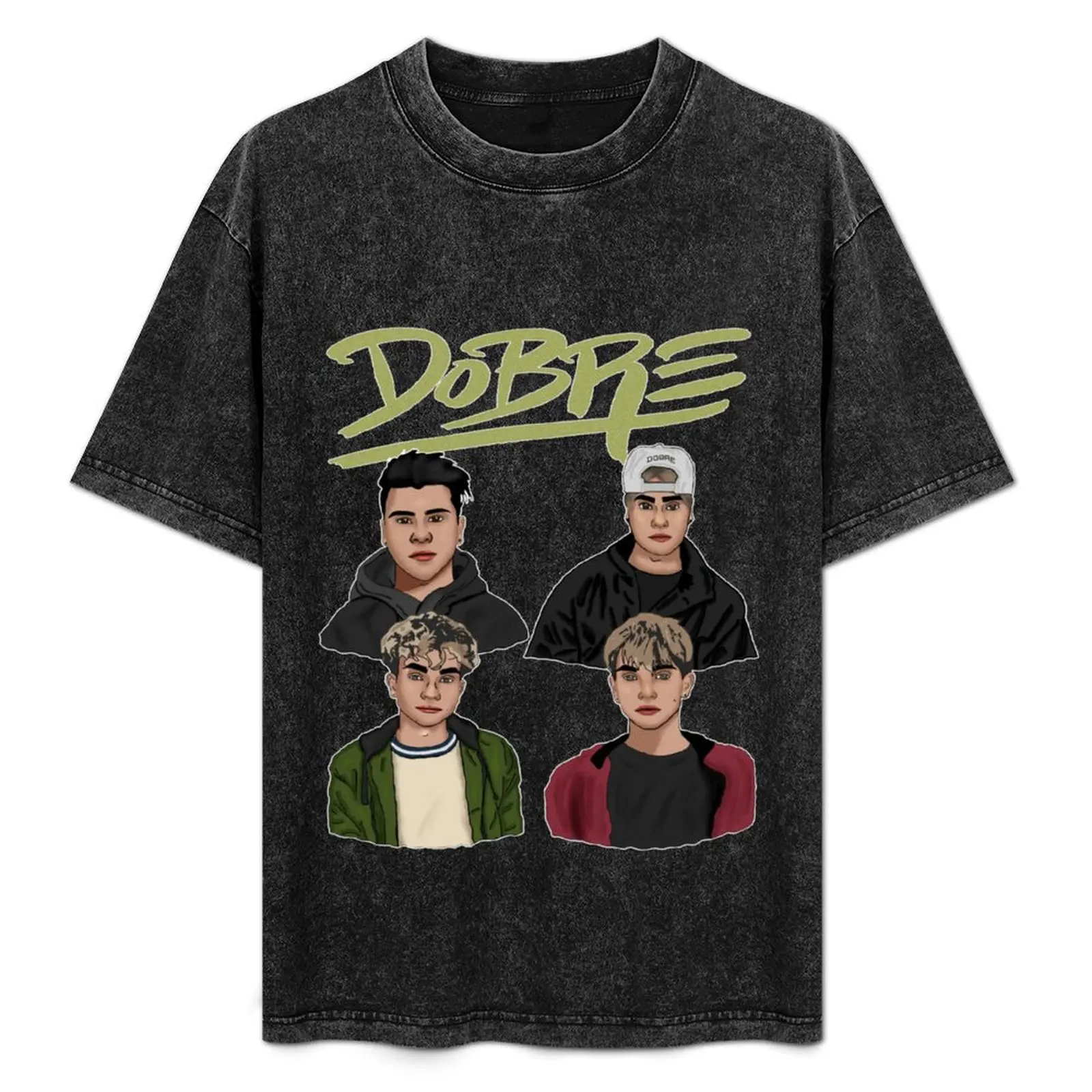 

Dobre Brother Twins Merch T-Shirt anime clothes customizeds Personalized t-shirt funny gifts Men's t shirts