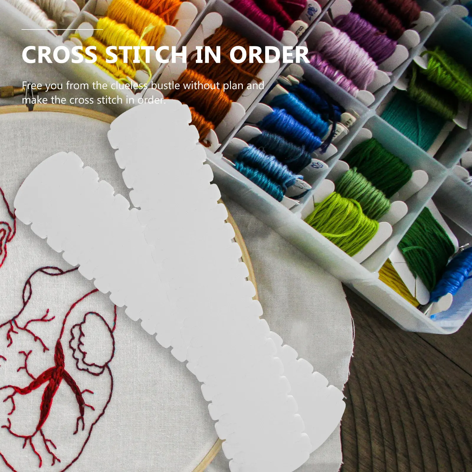 10Pcs Embroidery Thread Windin - Embroidery Floss review and price