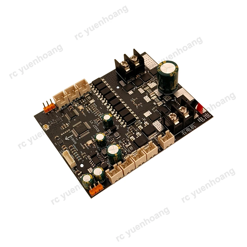 1 Juego de RXG7-TXG3 Kit de control remoto de barco de cebo modelo de alta velocidad modificado con modo de Control de crucero 8,4 V 12V placa receptora