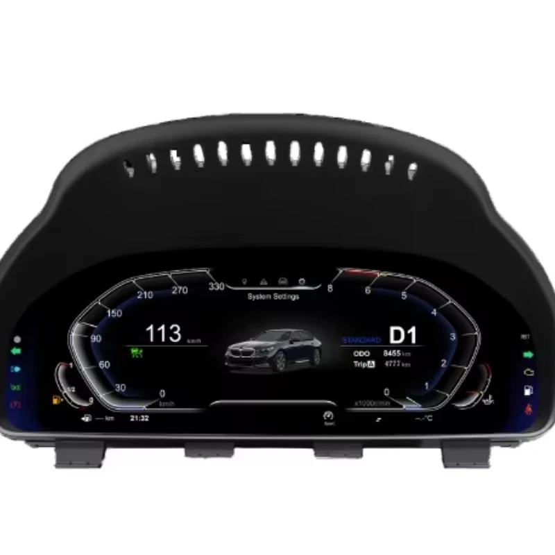 LCD Car Original Digital Instrument Cluster Dashboard Panel Suitable for 7/6/5 Series F01/F02/F03/F10/F11/F18/F06/F12/F13