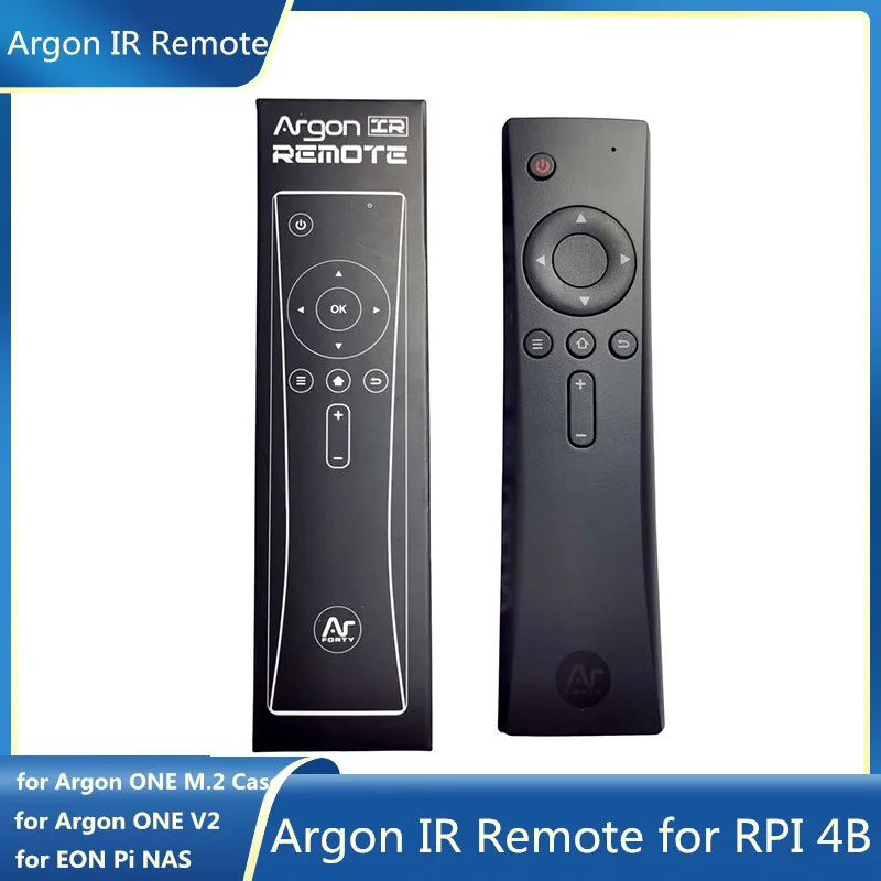 Argon IR Remote dla argonu jeden V2 / Argon jeden M.2 Cas EON Pi NAS wsparcie LibreElec OS dla Kodi Raspberry Pi OS dla Raspberry Pi 4