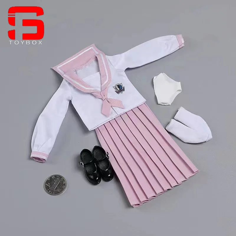 CDtoys CD031 Strój Szkolny JK Spódniczka Mundurek Marynarski Damski Model Ubrań Pasuje do Figurki Akcji Żołnierza 12 Calowy