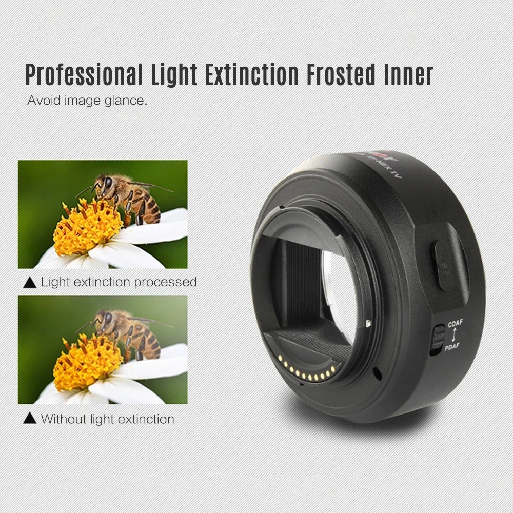 2025Viltrox EF-NEX IV عدسة تركيز تلقائي محول تركيب حلقة إطار كامل لعدسة Can0nn EOS EF/EF-S لكاميرا S0nny E-mount A9 AII7